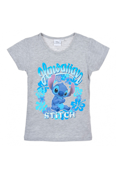 Lilo & Stitch Χαβανέζικο Βαμβάκι μπλουζάκι με κοντό μανίκι