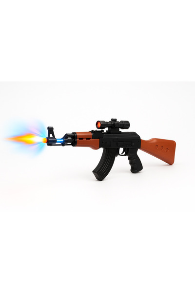 BaoBao Jucărie Blaster mare cu lumină și sunet – 56 cm, model de joc de rol pentru copii de peste 3 ani
