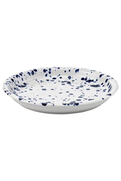 Generic Side plate, patterned/blue, 20 cm