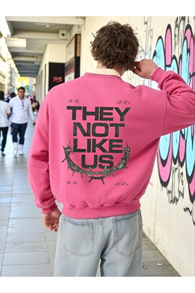 ArtYus Tricou unisex cu mânecă lungă They Not Like Us Transfer cu imprimeu Mă...