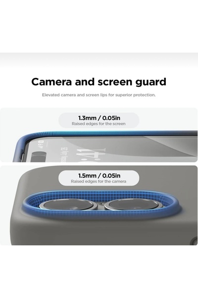 SOLİD CASE iPhone 17 Case Inside Velvet Screen and Camera Raised Launch Silicone Protective Cover