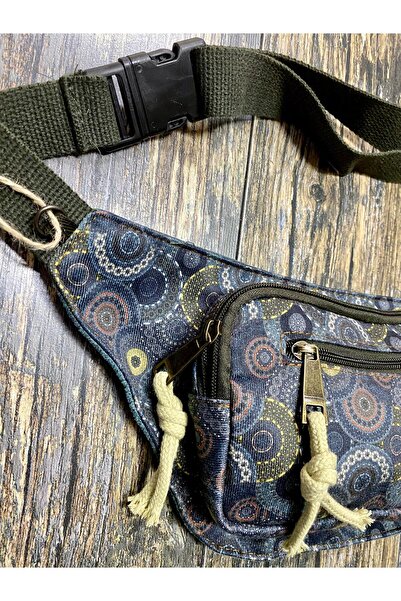 street&bagdnz Ethnic Authentic Bohemian Patterned Daily Travel Use Shoulder and Waist Bag
