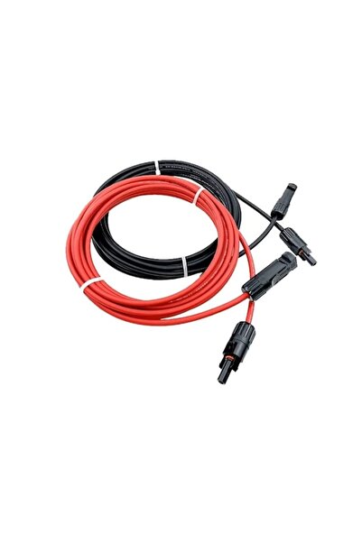 OEM Cablu solar fotovoltaic, set Negru si Rosu 6mm cu protectie UV, 2*17m