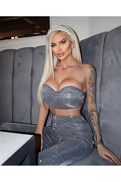 AndraRose Styles Set 2 piese Evening Glam Luxury - Argintiu