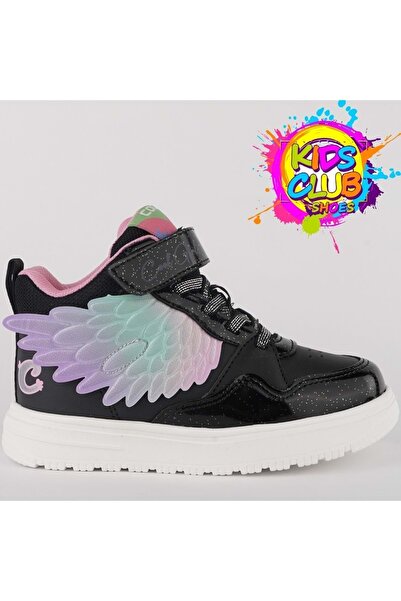 Kids Club Shoes Cool Helen Wingsical Orthopedic Children's Boots Black