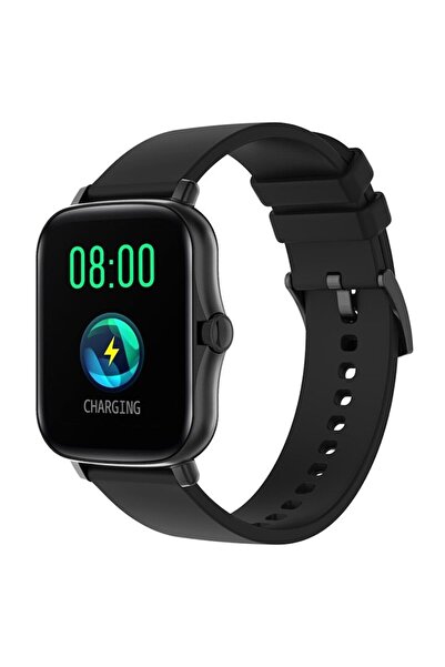 NeoHeaven Black WatchBand Smartwatch with heart rate, blood pressure, calories, notifications and sports modes