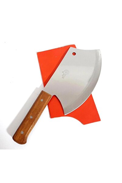 cc bin shihon 11-inch meat cleaver knife with a high-quality wooden handle