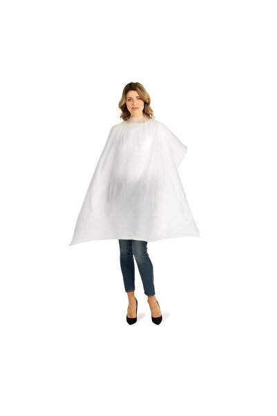 LABOR PRO xtra-Large Disposable Cape , For Cosmetic, Hairdressing Treatment 110 X 130 Cm 20 Washes White