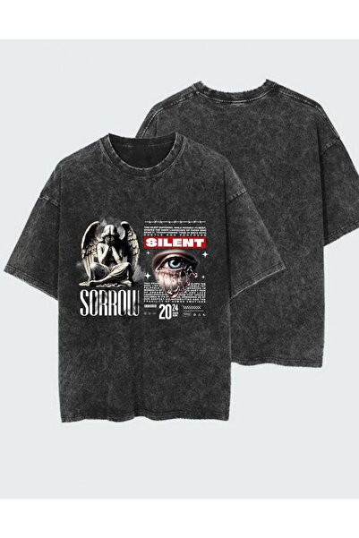 DEEFWEAR Printed Washable Vintage Unisex T-Shirt