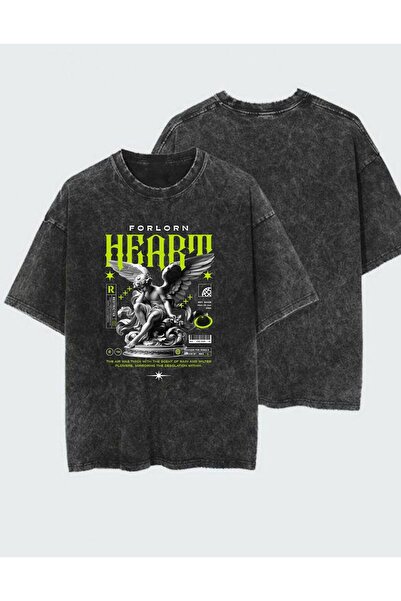 DEEFWEAR Printed Washable Vintage Unisex T-Shirt