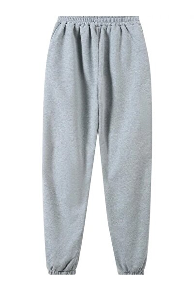 WOODROFFE με τύπωμα Ανδρικό Σετ Φόρμας με κουκούλα Γκρι Φόρμες oversized Boyfirend