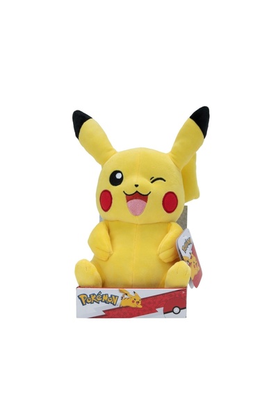 Pokemon - Jucărie de pluș 30 cm, Pikachu, S4