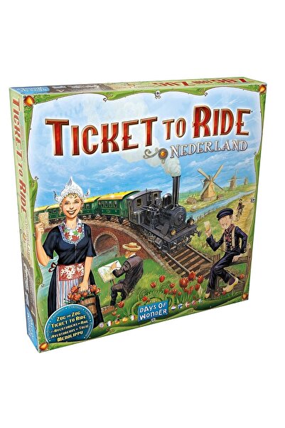 Ticket to ride Joc de societate Colecție de hărți Olanda, extensie, limba eng...