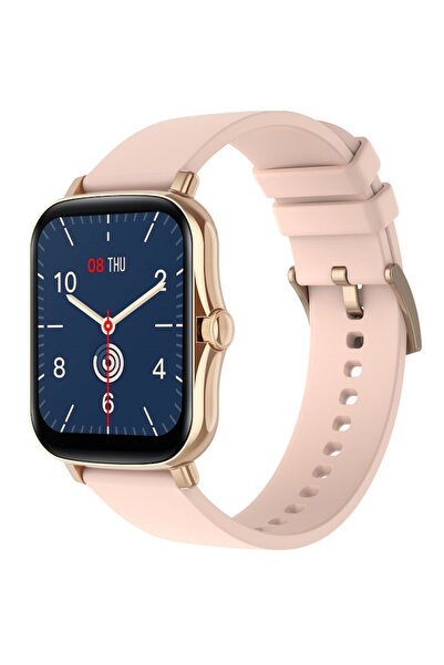 NeoHeaven WatchBand Rose Gold Smartwatch with heart rate, blood pressure, calories, notifications and sports modes