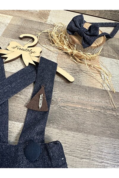 Feriatolye Native American Concept 1-2-3 Year Old Baby Boy Overalls