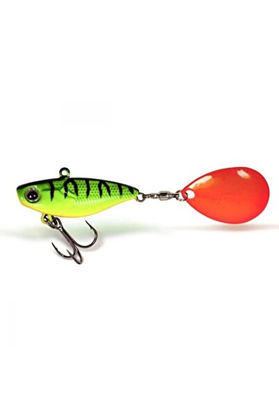 Mimteam Turbotail Quantum 4Street Twister Lure, 28g, 4.1cm, Firetiger