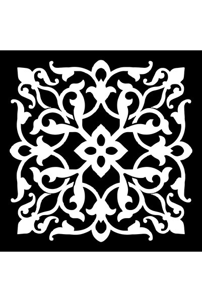 Süsköşe Duvar ve Tavan Motifi DLK-3 100*100 cm 4 Parça