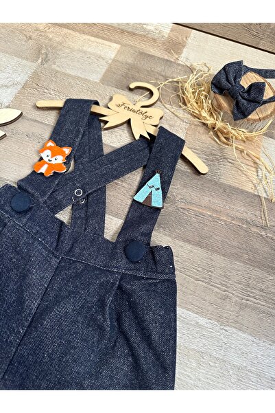 Feriatolye Native American Concept 1-2-3 Year Old Baby Boy Overalls