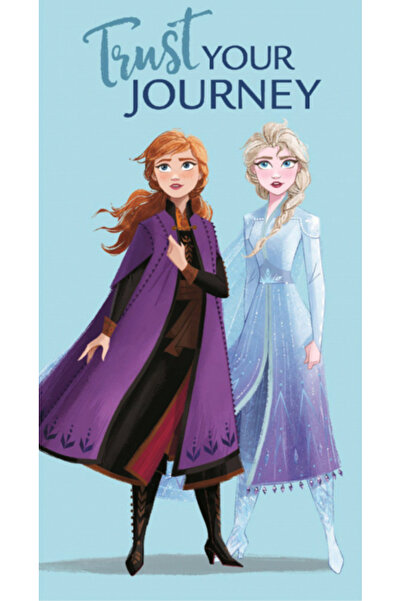 Frozen Trust your Journey hand towel, 30 x 50 cm