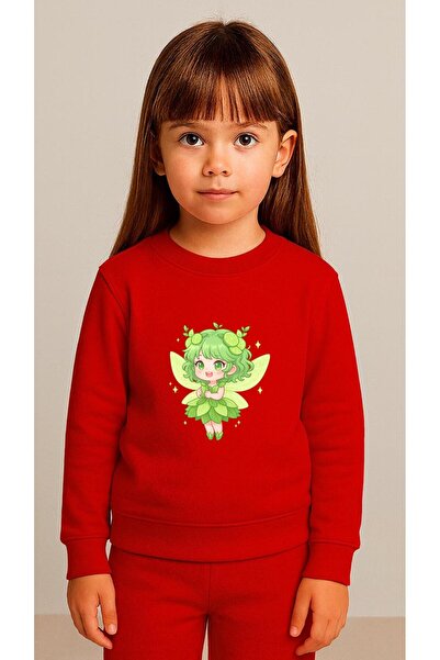 playwear Παιδικό Φούτερ Σετ Πράσινο ΝΕΡΑΙΔΑ Με στάμπα για Κορίτσια και Αγόρια...