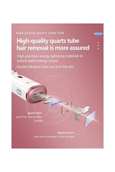 Generic جهاز إزالة الشعر ببلورات الثلج من سافير متعدد الألوان