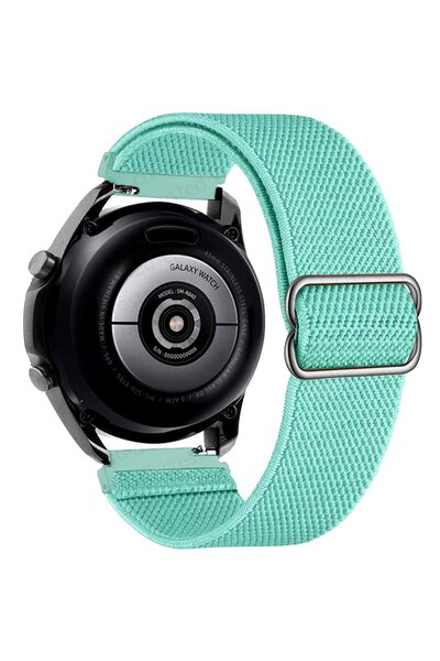 NeoHeaven WatchBand Vivid textile strap, compatible with Samsung, Huawei and other watches 20 mm, Turquoise