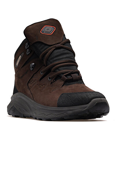 Scooter Ανδρικές μπότες εξωτερικού χώρου από γνήσιο δέρμα Waterproff 25k M2041nka καφέ Nubuck