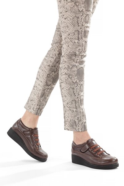 ARTI ARTI AYAKKABI Plus-Plus-7475-K15 Genuine Leather Women's Orthopedic Shoes