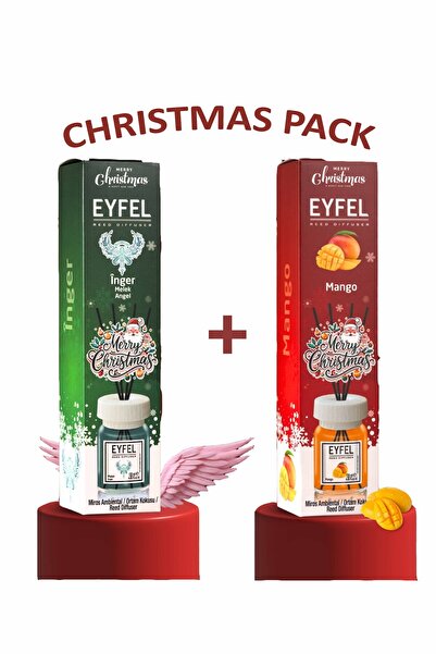 Eyfel Xmas Odorizant de cameră 2 x 120 ml Înger + Mango
