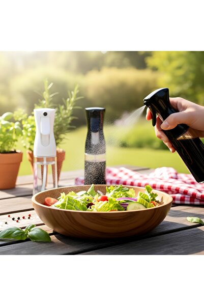 innoway Basınçlı Cam Yağ Sprey Şişesi – Sisleme Yağdanlık, Airfryer Uyumlu Yağdanlık