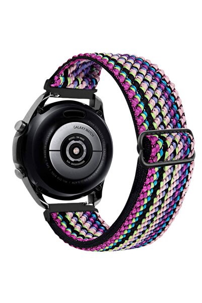 NeoHeaven WatchBand Vivid textile strap, compatible with Samsung, Huawei and other watches 22 mm, Multicolor