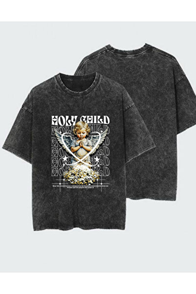 DEEFWEAR Printed Washable Vintage Unisex T-Shirt