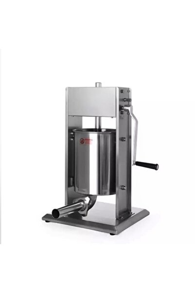 HENDI Aparat Umplut Carnati Inox, Profesional, Profi Line, 3 Kg, 2 Viteze de Umplere, 4 Palnii Inox,