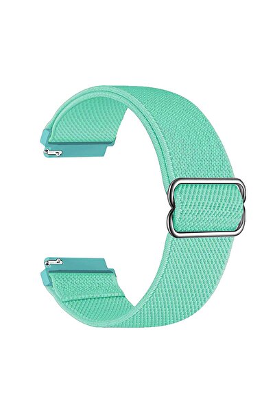 NeoHeaven WatchBand Vivid textile strap, compatible with Samsung, Huawei and other watches 20 mm, Turquoise