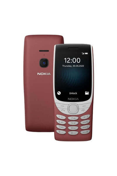 Generic نوكيا 8210 4G أحمر - جديد تمامًا