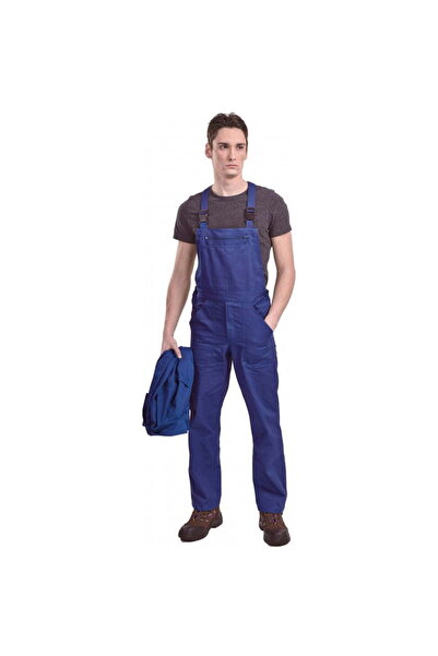 Industry salopetă de lucru, albastră, tercot 65% poliester/35% bumbac, 245 g/m²