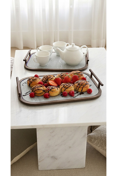 Generic Elegant serving trays - to add a touch of luxury to the table.