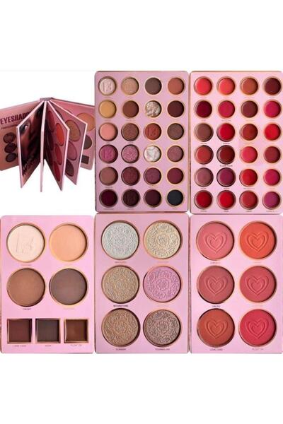 FANCY BEAUTY Fancy Beauty Complete Palette – For Eyes, Cheeks & Highlighter, ...