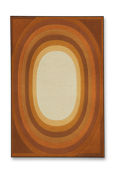 Rugs Modern Halı MOSSO Μπλε Μωβ Αποχρώσεις Έθνικ Λουλούδια με Σχέδια Υφαντή Β...