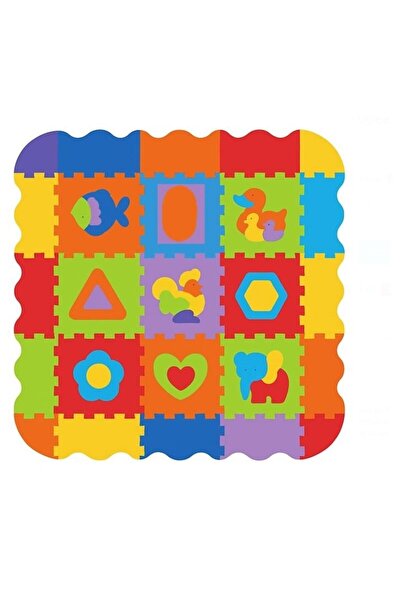 Tessari Floor Puzzle - Playpen 25 pcs with 40 Colored Balls