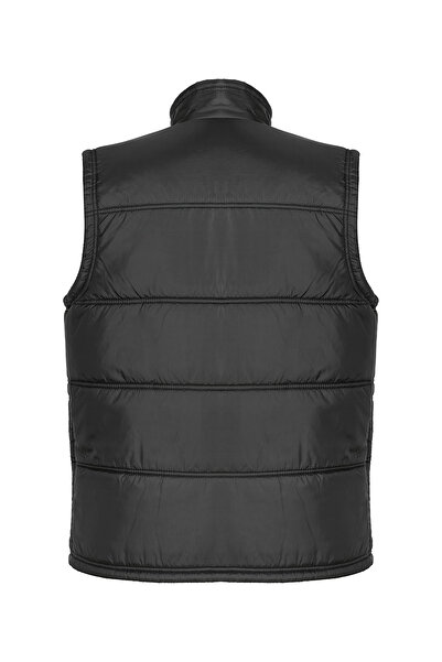 HAMİTOGULLARI Black Double Needle Vest