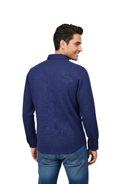 Raymons Men's Sport Slim Fit Woven Shirt Bgl-St04946