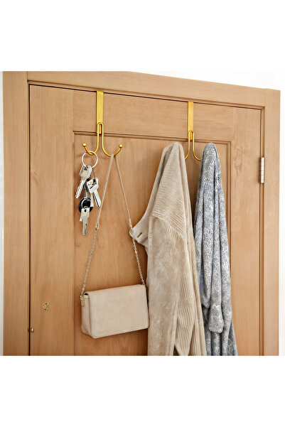 mazory decor Amerikan Kapı Arkası Askılık Organizer Ve Mutfak Banyo Kapı Arkası Askılık ( 4 renk ) ( 2 adet )