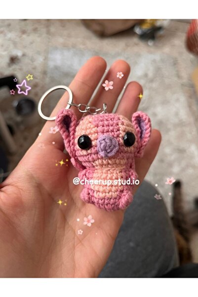 Handmade Stitch&Angel Çanta Anahtarlık&Charmı