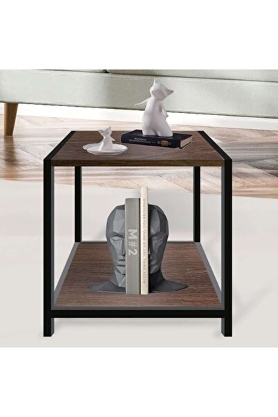 OEM Wood Side Table with Shelf, , 32x28x37 cm