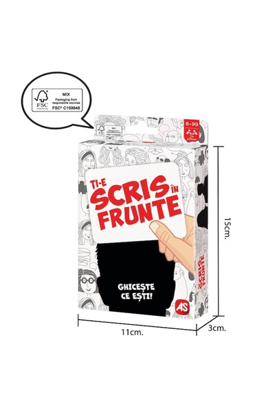 Tessari Board Game "It's Written on Your Forehead" - AS