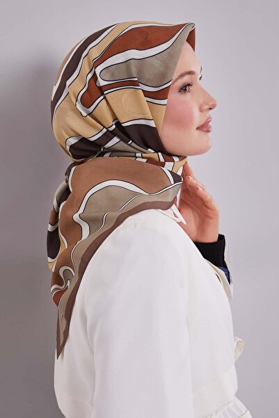 Levidor A.Brown Wavy Aura Scarf