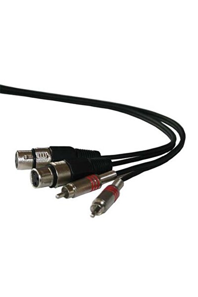 KlaussTech Cablu audio RCA XLR mamă 1,5 m