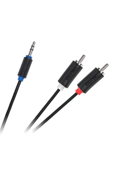 Cabletech Cablu audio Jack 3.5 - 2 RCA 3m, Standard