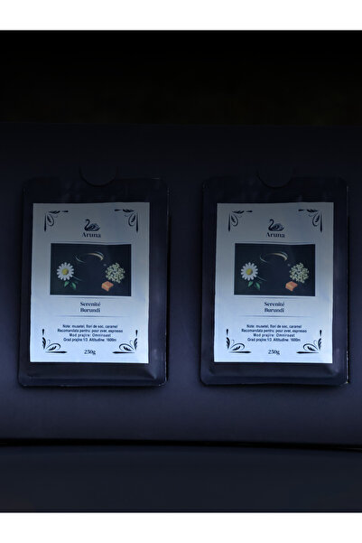 Aruna Coffee Pachet Promoțional Duet de Eleganță: 2x SERENITE Cafea de Specia...